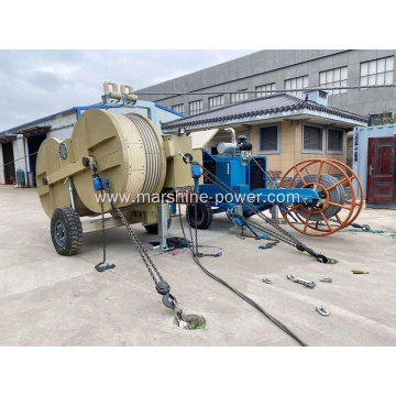 Hydraulic Puller Tensioner for Four Bundled Conductor